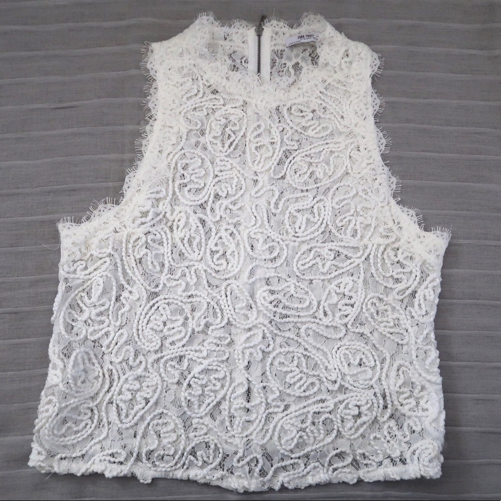 Zara Trafaluc White Top